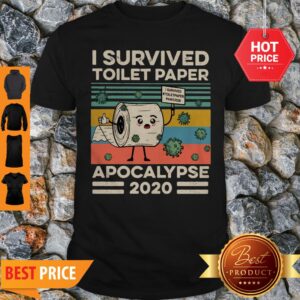 Covid 19 I Survived The Great Toilet Paper Apocalypse 2020 Vintage Shirt