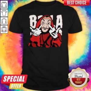 Funny La Casa De Papel Stickers Shirt
