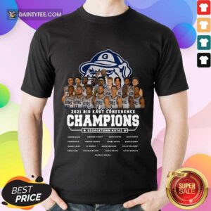 Official 2021 Big East Conference Champions Shirt