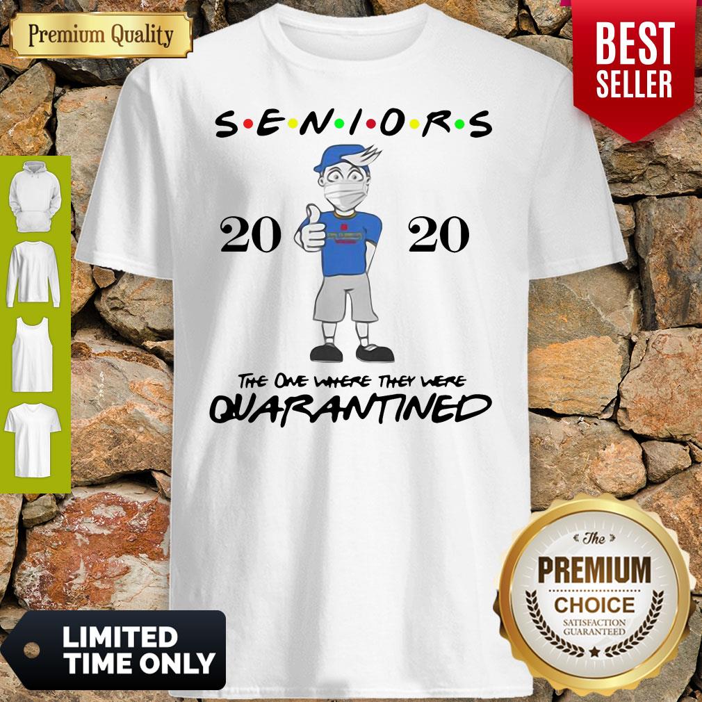 Top Seniors Class Of 2020 Quarantine Graduation Gift And Keepsake Shirt
