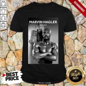 Great Marvelous Marvin Hagler 1954-2021 Shirt