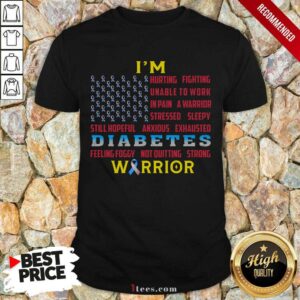 I'm Diabetes Warrior Shirt