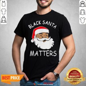 Official African American Santa Black Matters Christmas Shirt