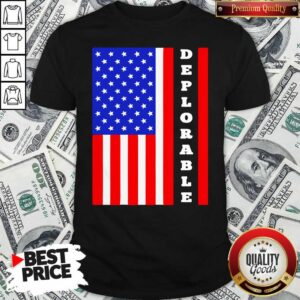 Original Deplorable American Flag Shirt