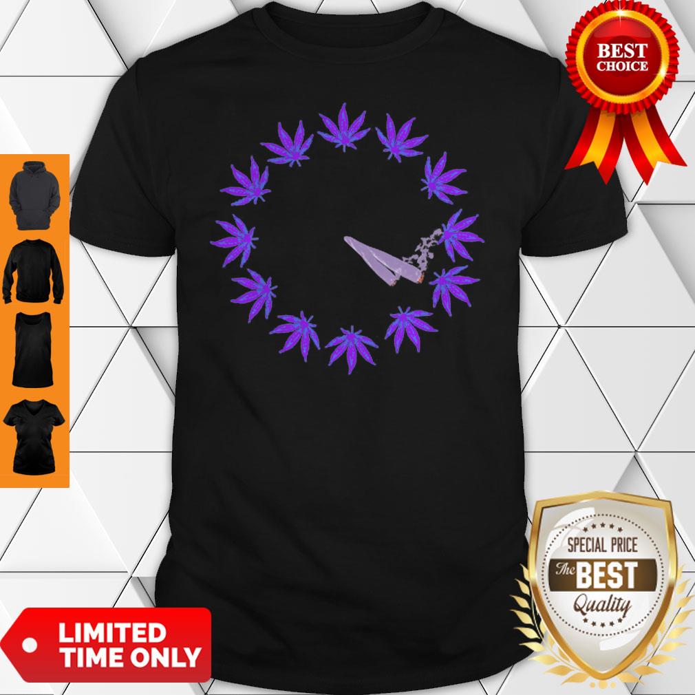 Official Cannabis Clock Shirt