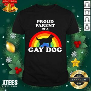 Wonder Proud Parent Of A Gay Dog Shirt