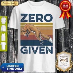 Official Fox Zero Given Retro Shirt