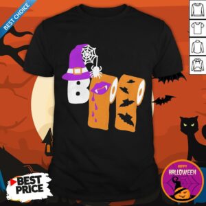 Halloween Boo Toilet Paper 2020 Quarantined Shirt