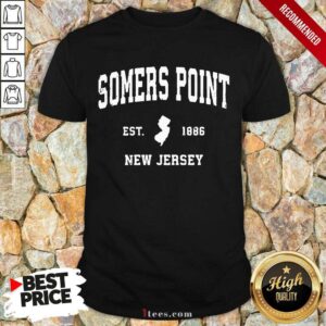 Premium Somers Point New Jersey 1886 Shirt