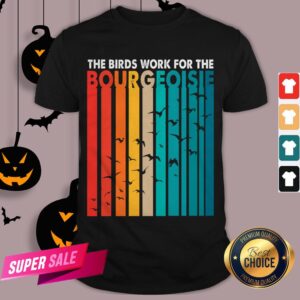 The Birds Work For The Bourgeoisie Conspiracy Fun Gift Shirt
