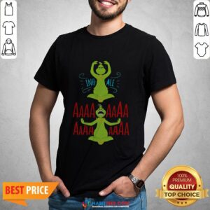 Awesome The Grinch Yoga Inhale Aaaaaa Shirt