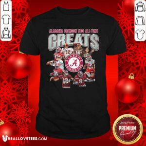 Sweet Alabama Crimson Tide All Time Greats Signatures Shirt