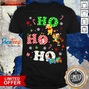 Ho Ho Ho Pooh And Friends Christmas Shirt