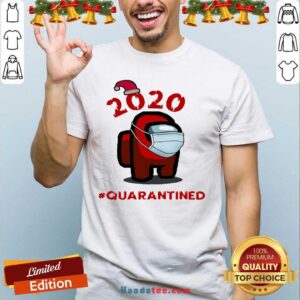 Good Among Us Christmas #Quarantined Face Mask Shirt