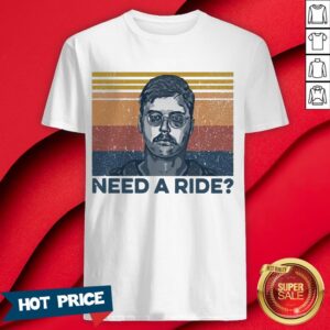 Official True Crime Need A Ride Vintage Retro Shirt