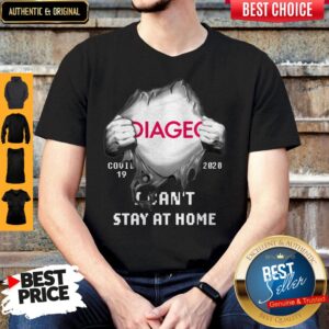 Hot Blood Inside Me Diageo Covid 19 2020 I Cant Stay At Home Shirt