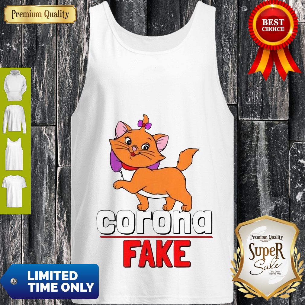 Awesome Cute Cat Kitty Corona Fake Shirt