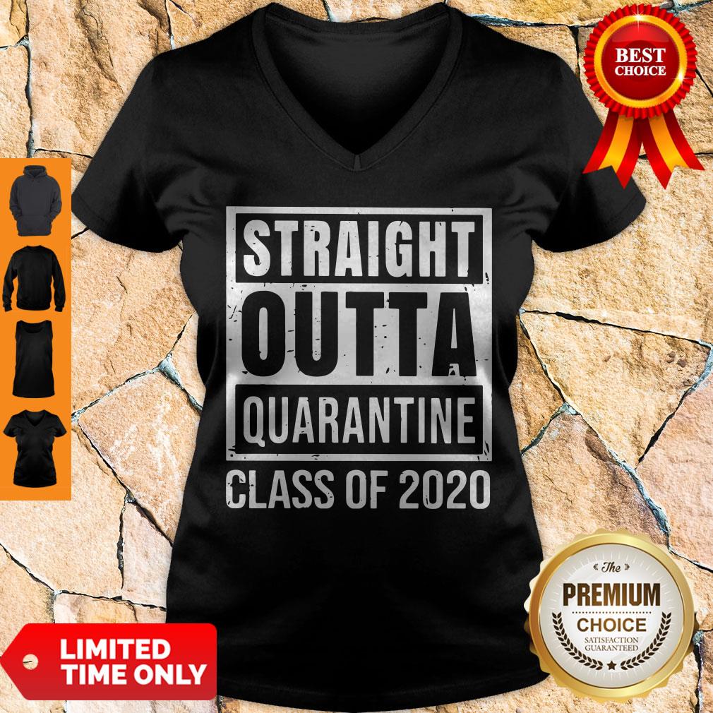 Premium Straight Outta Quarantine Class Of 2020 Shirt
