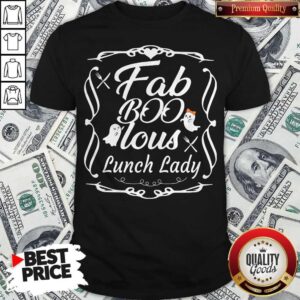 Nice Fab Boo Lous Luch Lady Ghost Halloween Shirt