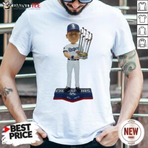 Nice Los Angeles Dodgers 2020 World Series Champions MemBer Will Smith Shirt