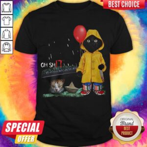 Oh Shit Cat Pennywise It Shirt