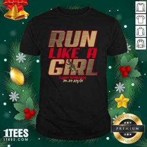 Premium Run Like A Girl Lynn Williams Shirt