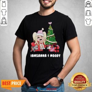 Nice Girl And Gift Under Christmas Tree I Am Sanna Moody Shirt
