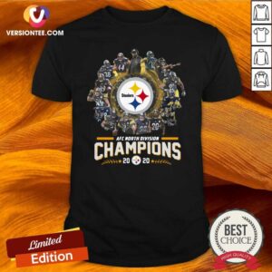 Great Afc North Division Champions 2020 Pittsburgh Steelers Signatures Shirt