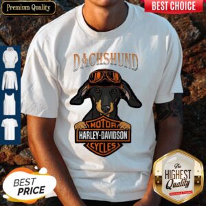 Top Dachshund Motor Harley-Davidson Cycles Shirt