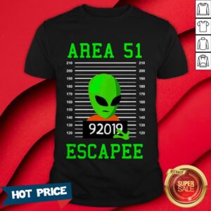 Alien Escapee Area 51 Cute Vintage Halloween Costume Shirt