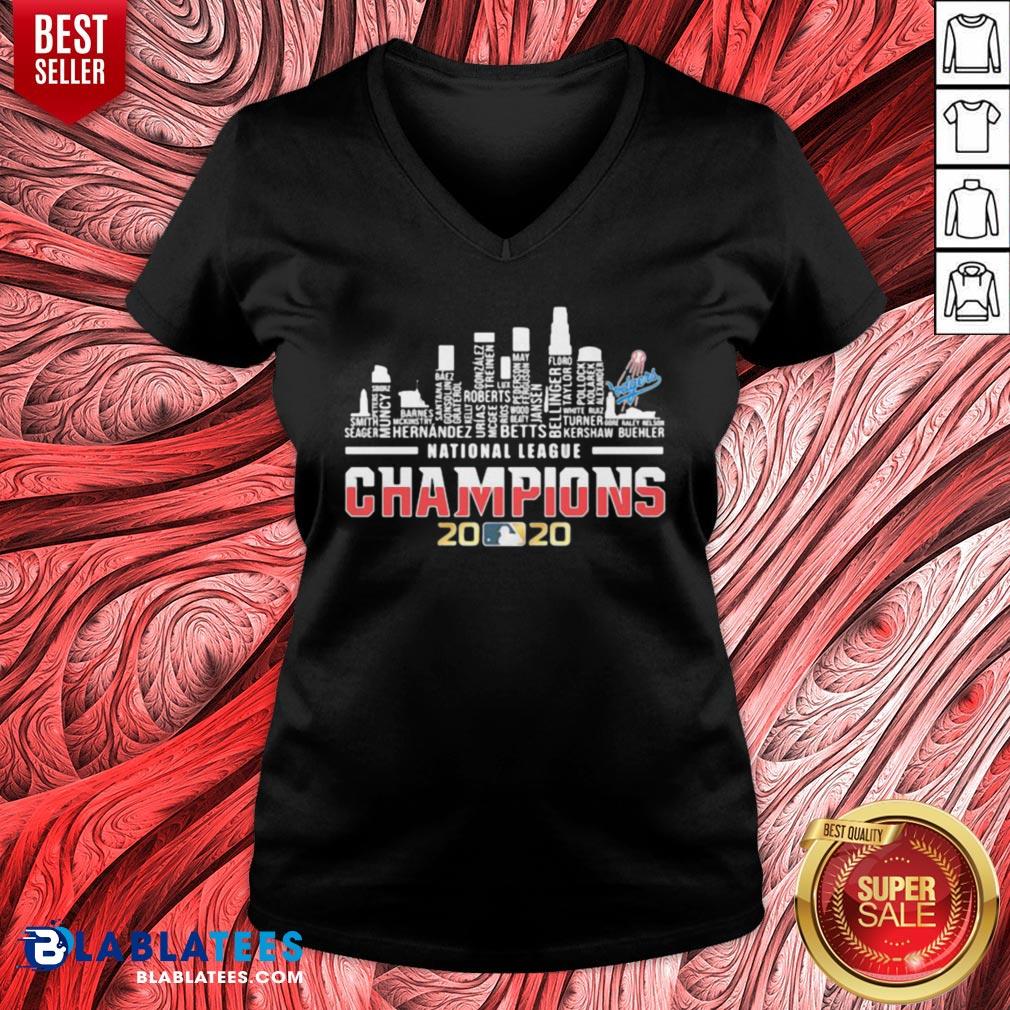 Official Los Angeles Dodgers National League Champions 2020 Shirt