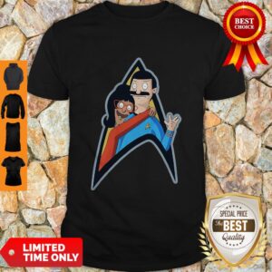 Good Star Trek Bob Burgers And Linda Belcher Shirt