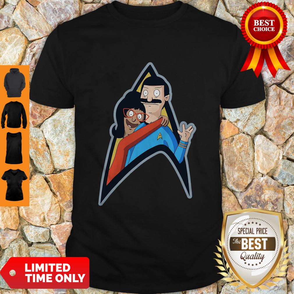 Good Star Trek Bob Burgers And Linda Belcher Shirt