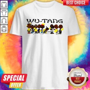 Cute Black Charlie Brown Wu Tang Clan Shirt
