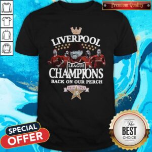 Liverpool League Champions Back On Our Perch 2019 2020 Shirt