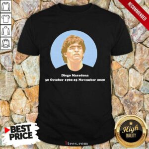 Best Diego Maradona 30 October 1960 25 November 2021 Shirt