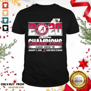 Great 2020 Cfp National Champions Alabama Crimson Tide January 11 2021 Hard Rock Stadium Shirt