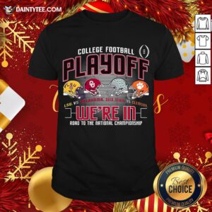 Nice Blue 84 LSU Oklahoma Ohio State Clemson 2019 2020 College Football Were Shirt