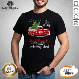 Top Kansas City Chiefs This Is My Hallmark Christmas Movies Watching 2021 Shirt