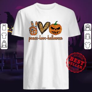 Nice Peace Love Halloween Diamond Shirt