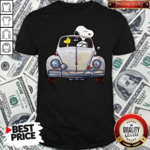 Snoopy And Woodstock Drive Car 09 09 Mk Shirt
