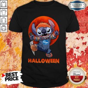 Nice Michael Myers Stitch Kroger Halloween Shirt