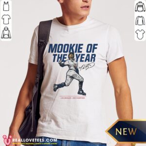 Perfect Mookie Of The Year Los Angeles 2020 Chapions Shirt