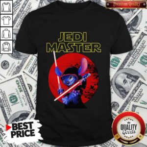 Funny Stitch Jedi Master Blood Moon Shirt