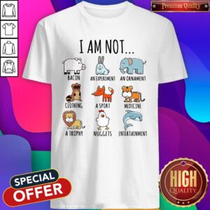 Cute I Am Not Bacon An Experiment An Ornament Shirt