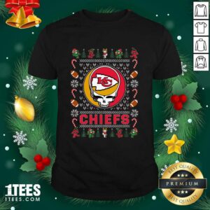 Official Kansas City Chiefs Grateful Dead Christmas Ugly Shirt