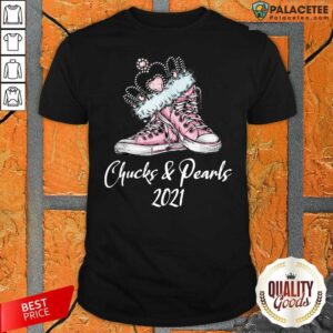 Pretty The Kamala Harris Converse Chucks And Pearls 2021 Shirt
