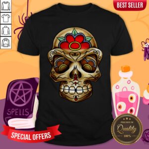 The Muertos Skull Halloween Mexican Holiday Shirt
