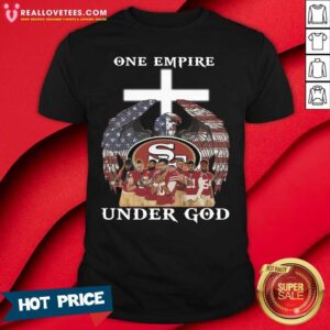 Great One Empire Under God San Feancisco American Flag Eagle Shirt