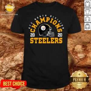 Official Afc North Division Champions 2020 Pittsburgh Steelers A Shirt
